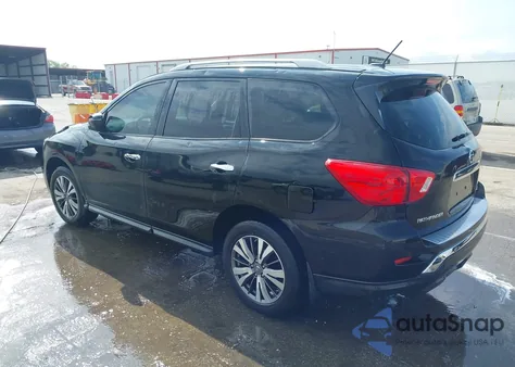 2017 Nissan Pathfinder S из США, поврежденный, VIN 5N1DR2MM9HC687775